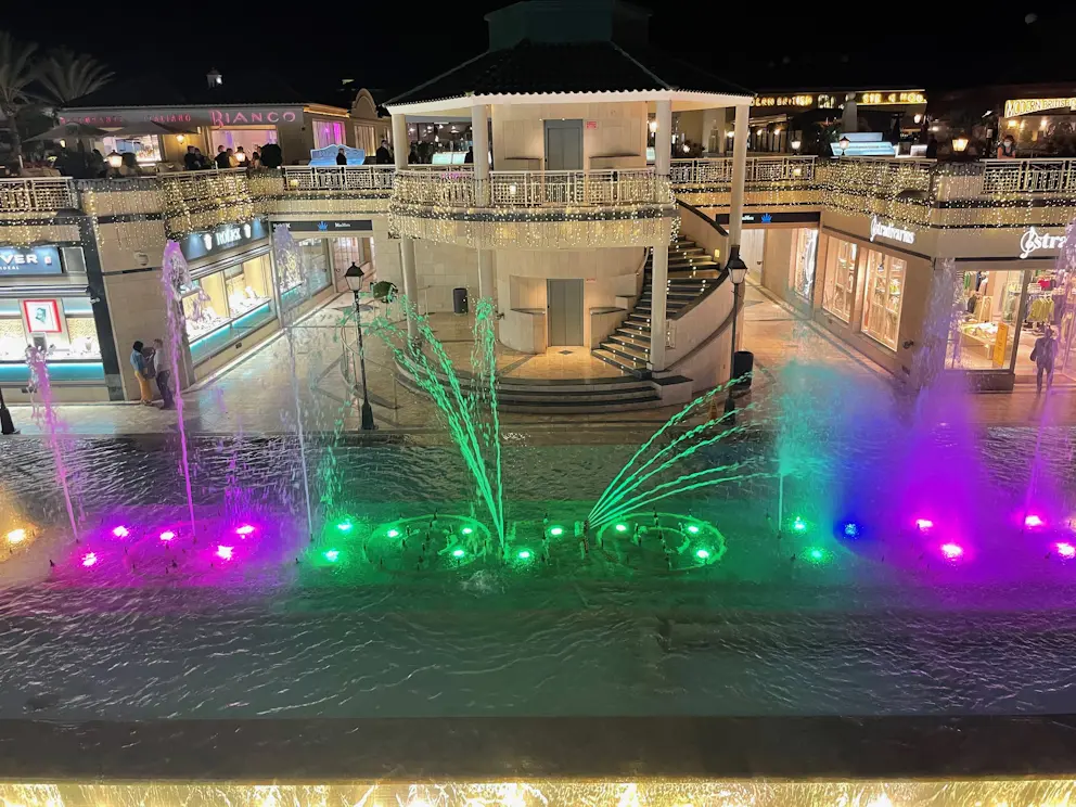 Fontanna w Las Américas