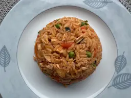 Smaki Teneryfy - arroz con pollo colombiano