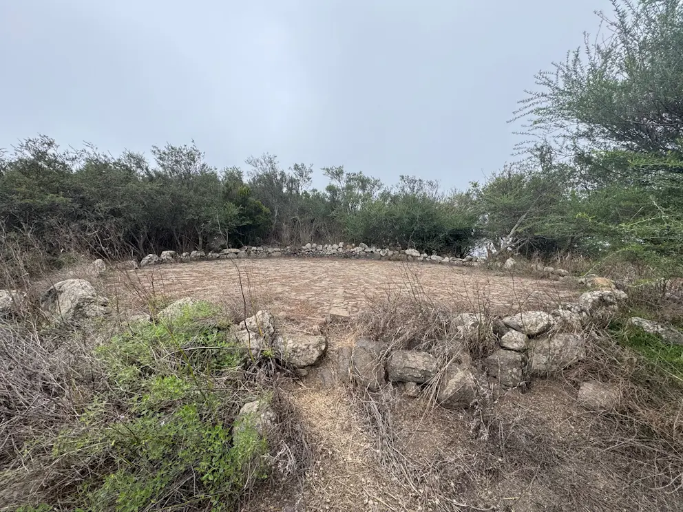 Młockarnia na Cumbre Bolico