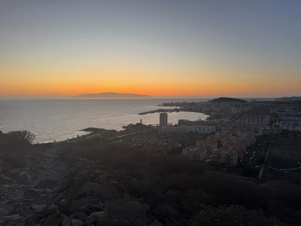 Los Cristianos o zmierzchu