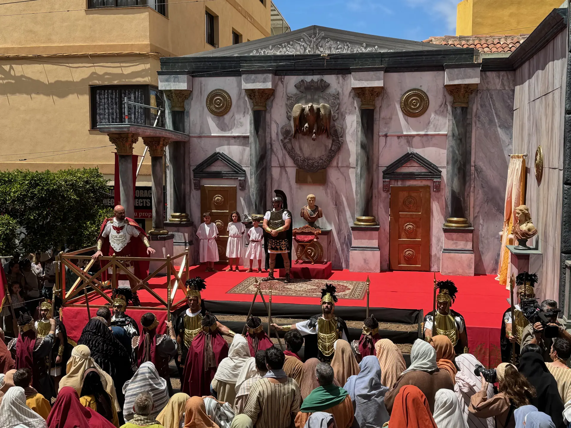 Representación de La Pasión de Adeje 2025