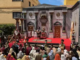 Representación de La Pasión de Adeje 2025