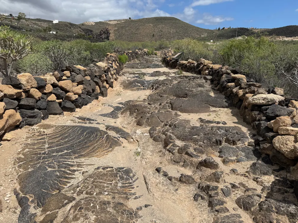 Kamienny bruk Camino Las Lajas